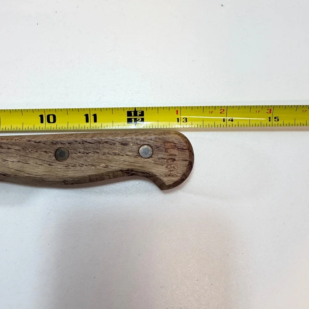 Carvel Hall Slicer Knife Molybdenum Steel Wood Handle 8 Inch Blade Japan